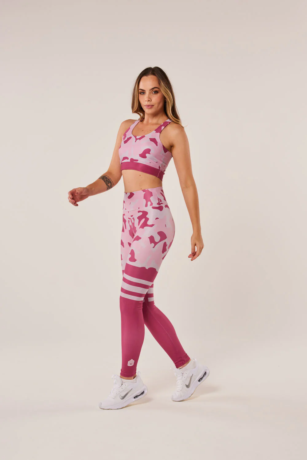 Legging Camuflada Mescla Rosa - Image 3