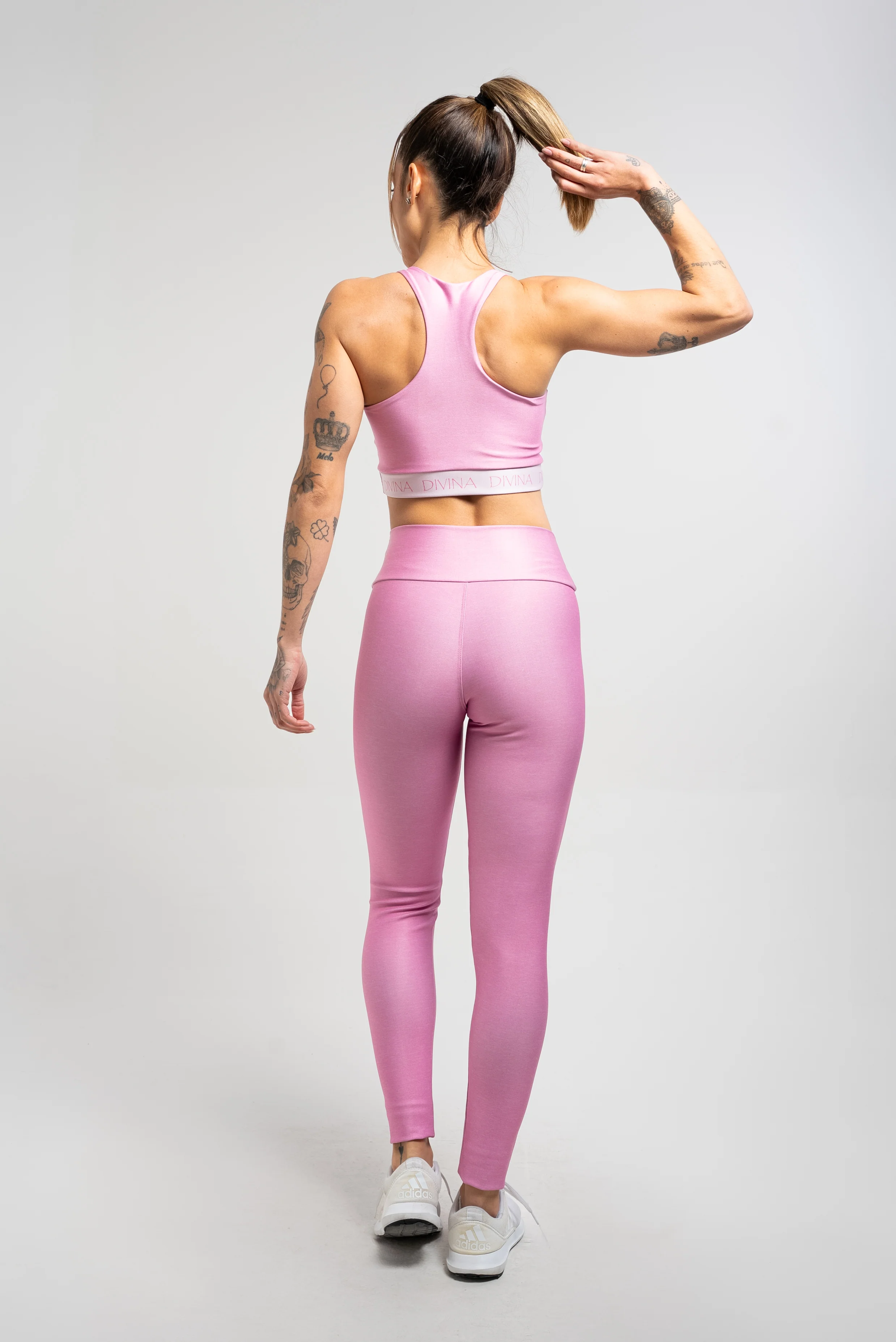 Legging Estampa Mescla Rosa - Image 4