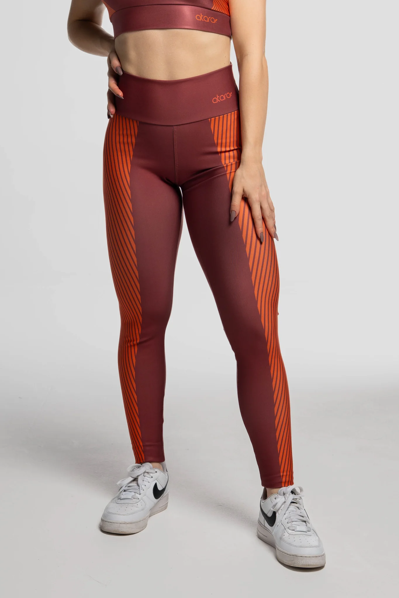 Legging Listra Laranja - Image 2