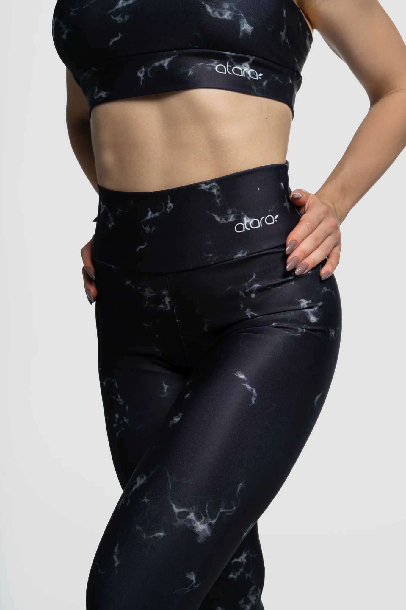 Legging Mármore Preto - Image 4