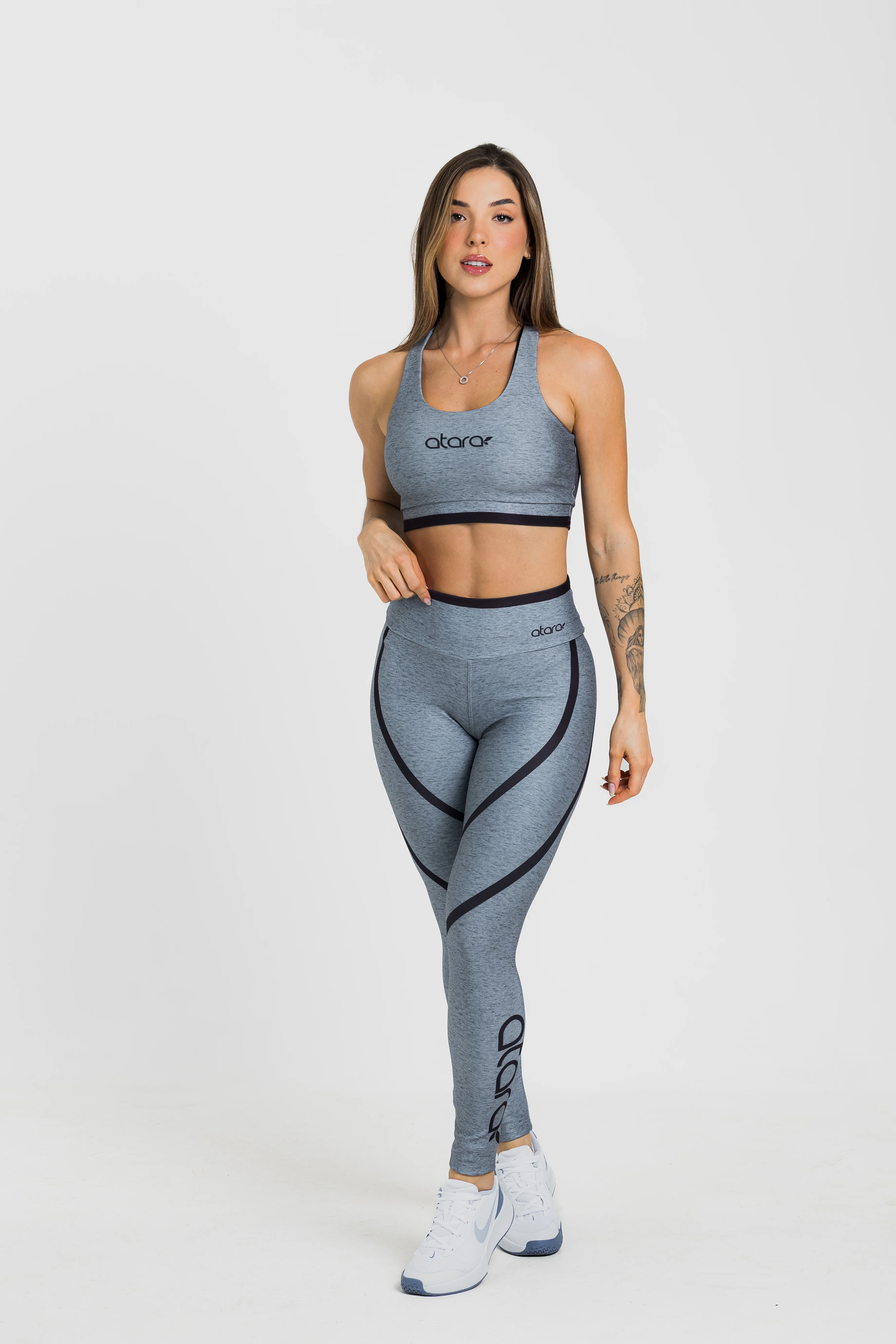Legging Melange Black - Image 3