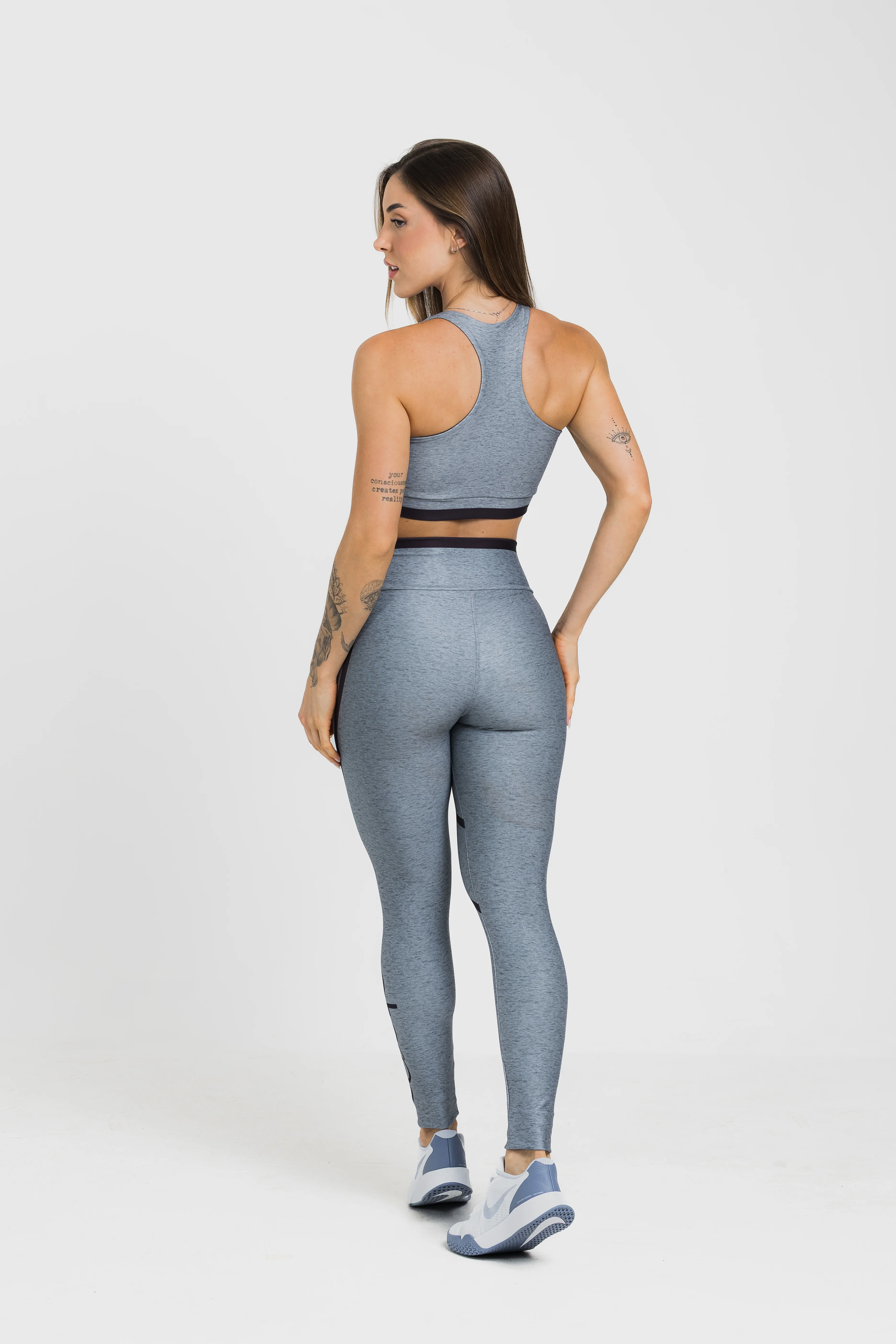 Legging Melange Black - Image 4