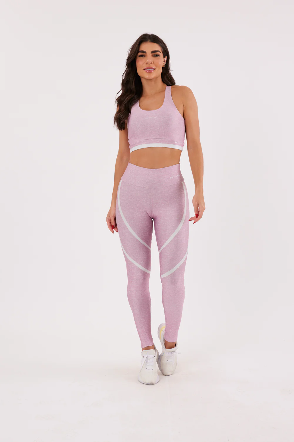 Legging Melange Rosê - Image 2