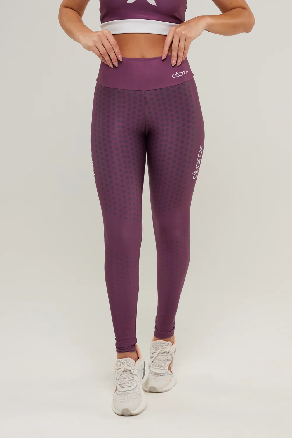 Legging Poá Vinho
