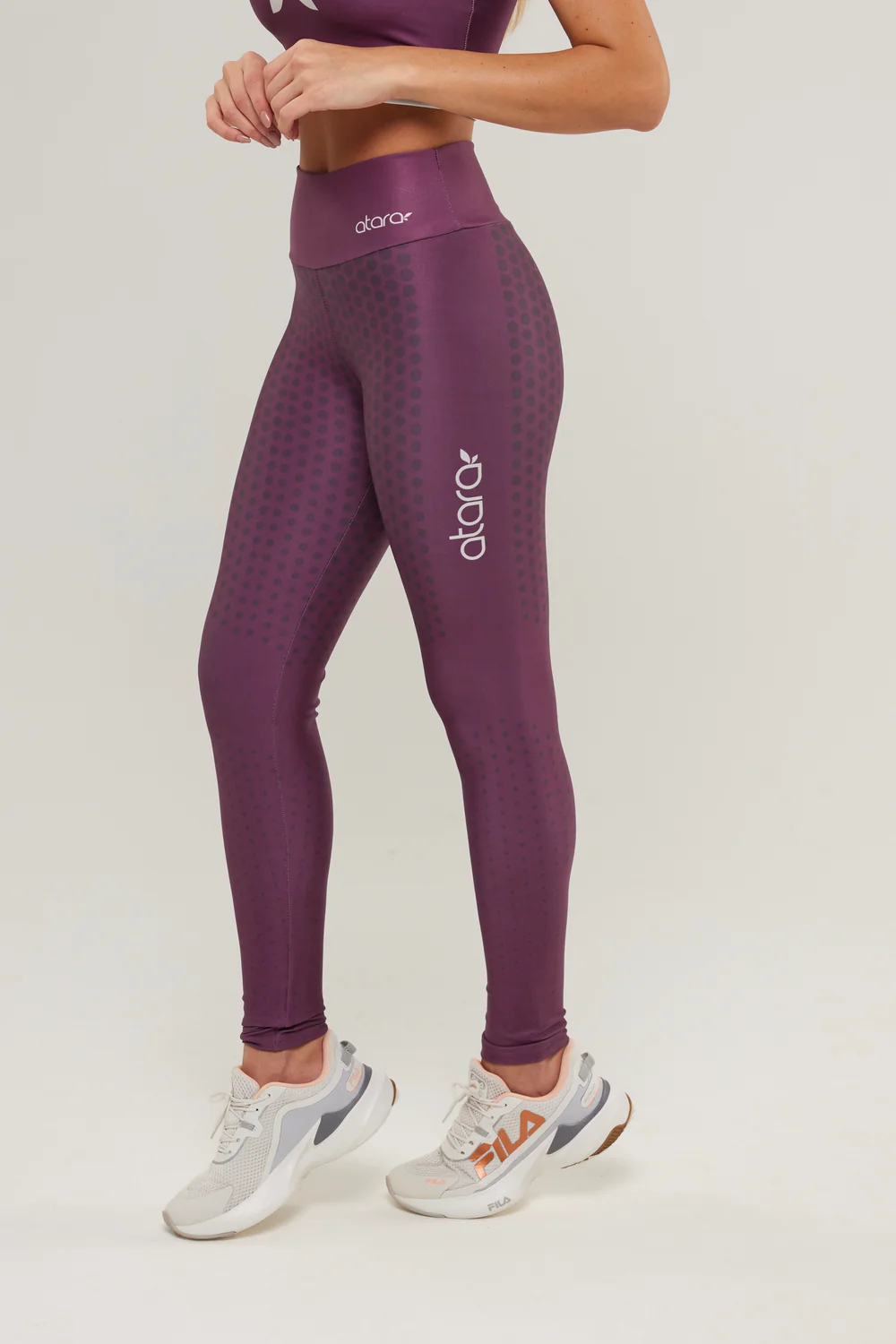 Legging Poá Vinho - Image 2