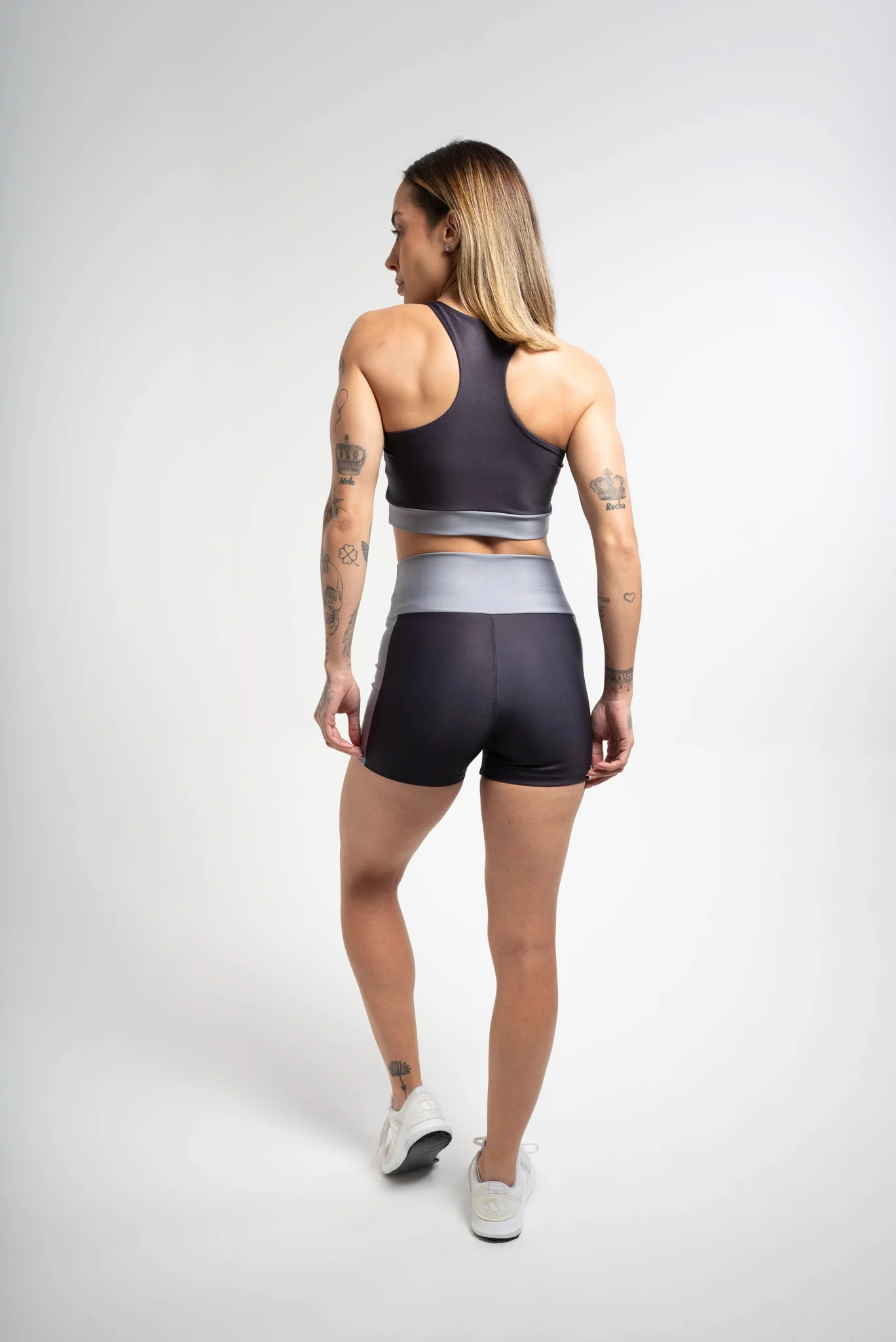 Shorts Color Block Gray - Image 9