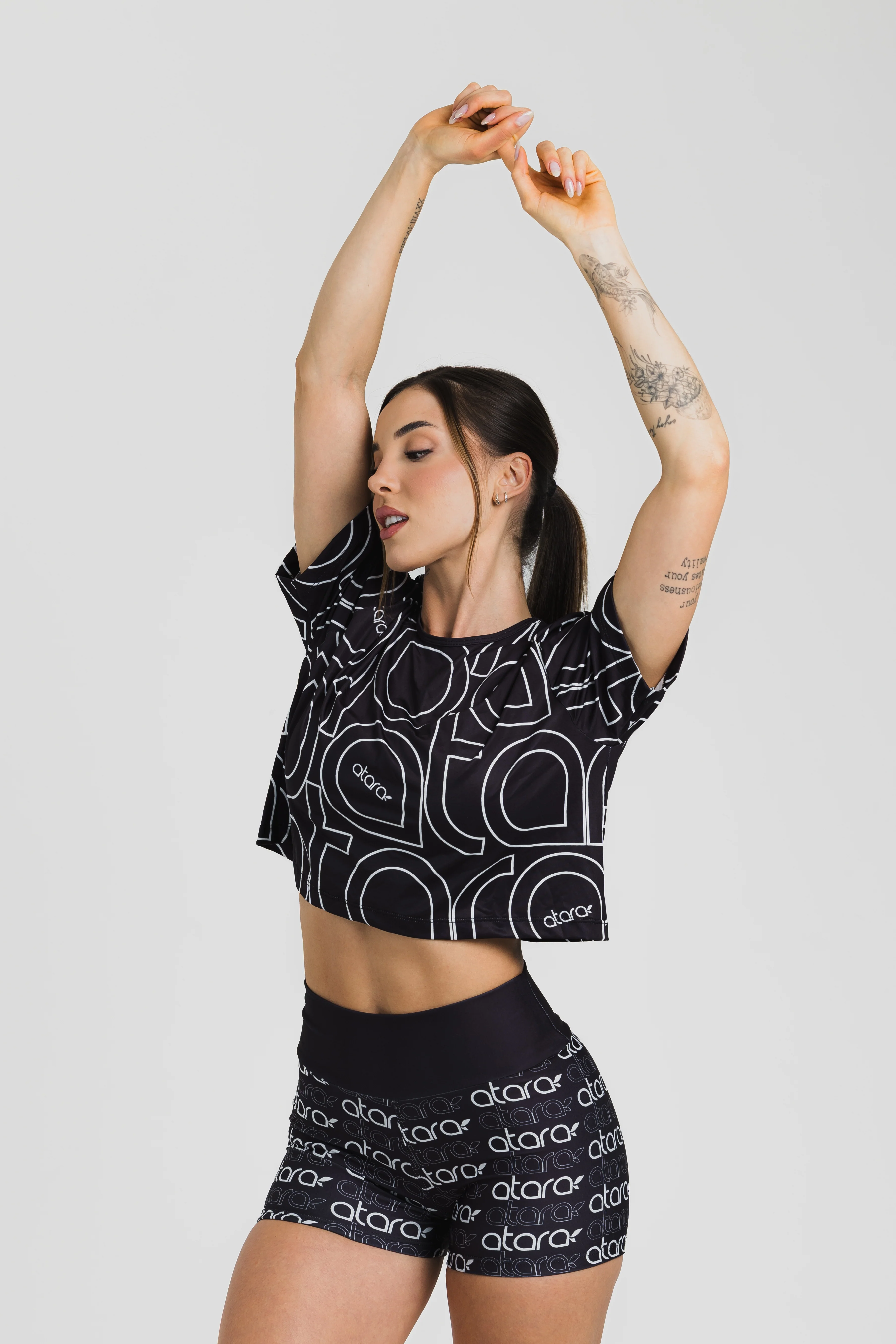 Shorts Curto Army Black - Image 2
