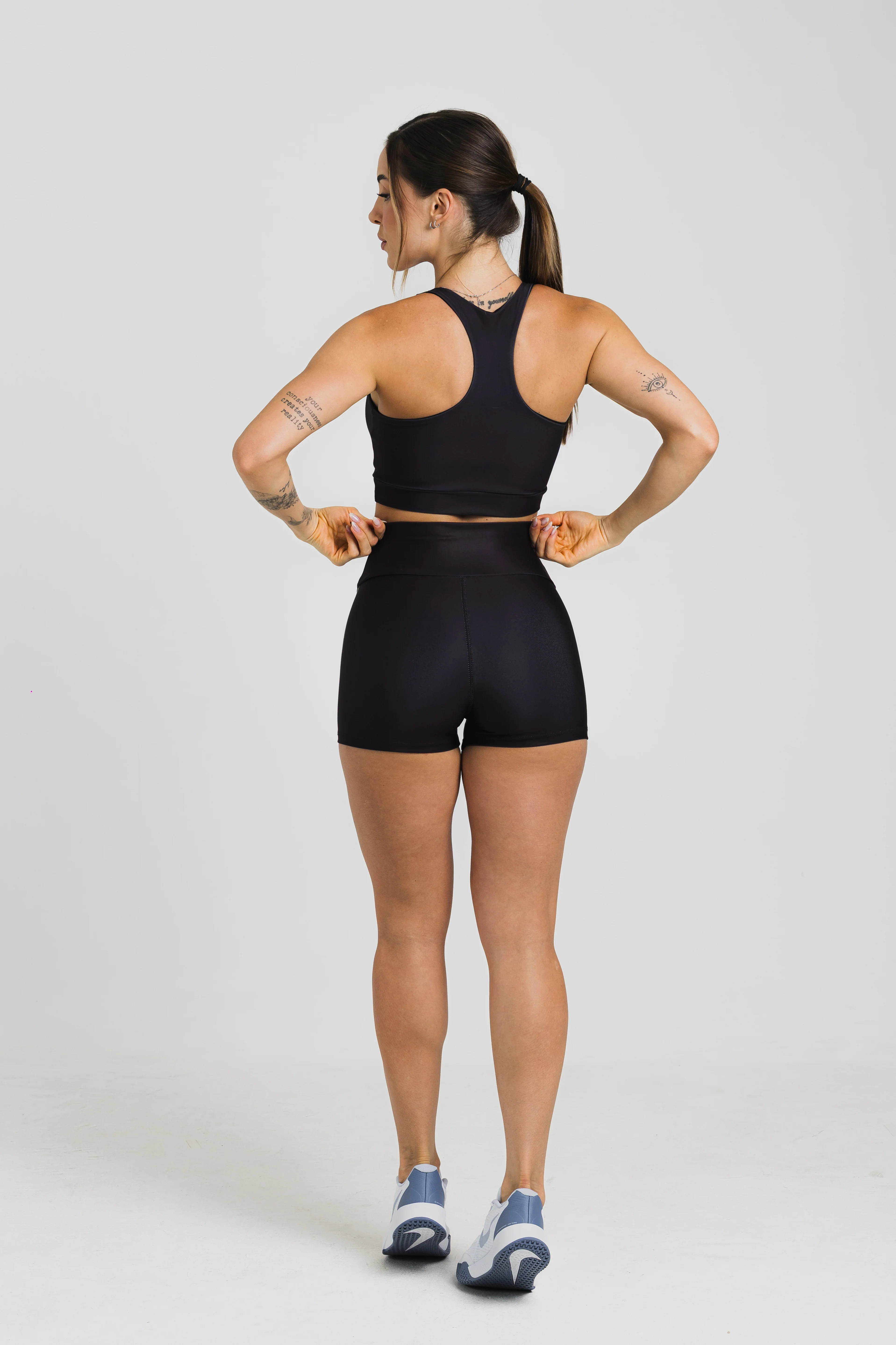 Shorts Curto Never Give Up Black - Image 4