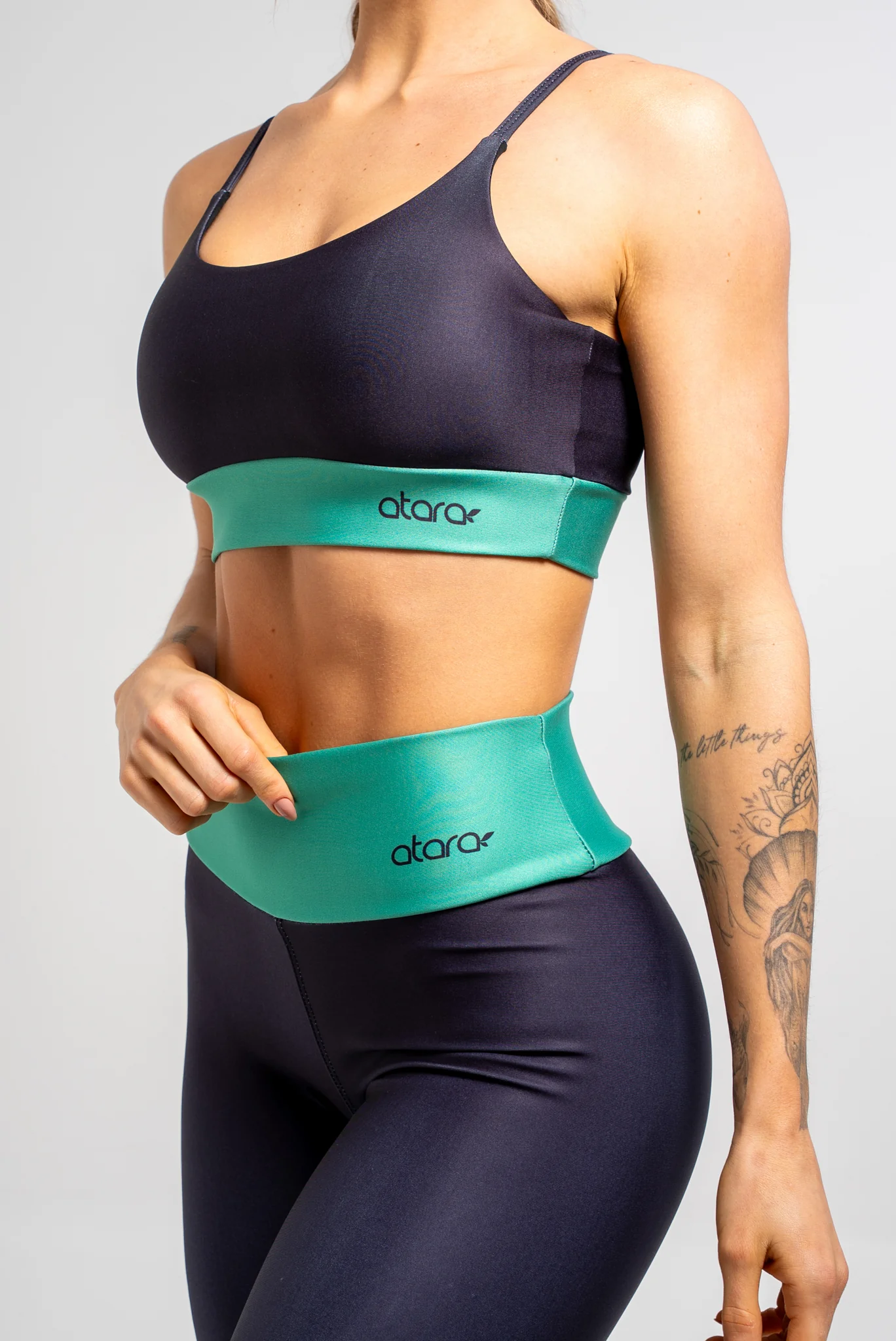 Top Alcinha Color Block Green - Image 3