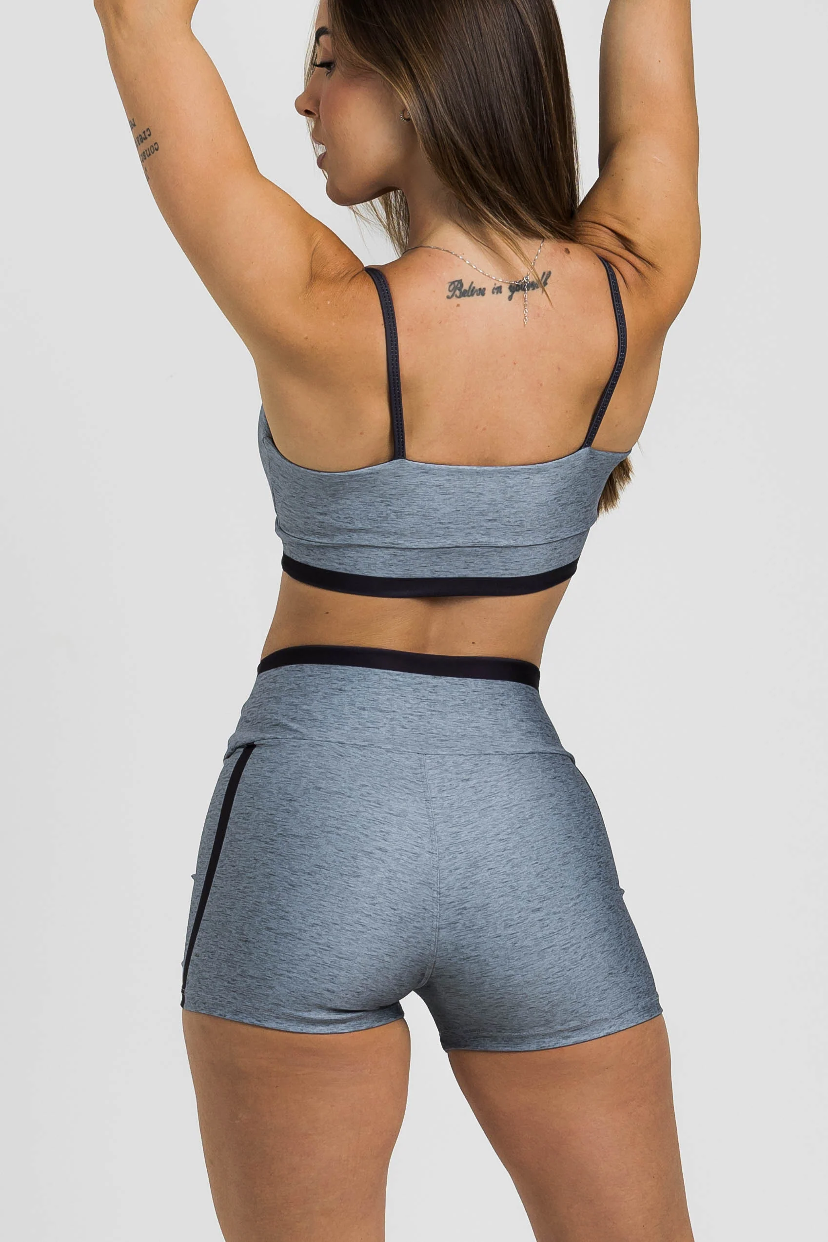 Top Alcinha Melange Black - Image 2