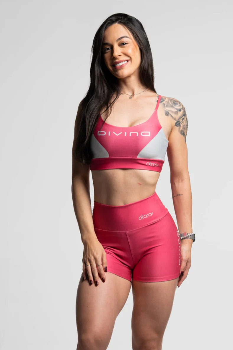 Top Alcinha Pink Drop