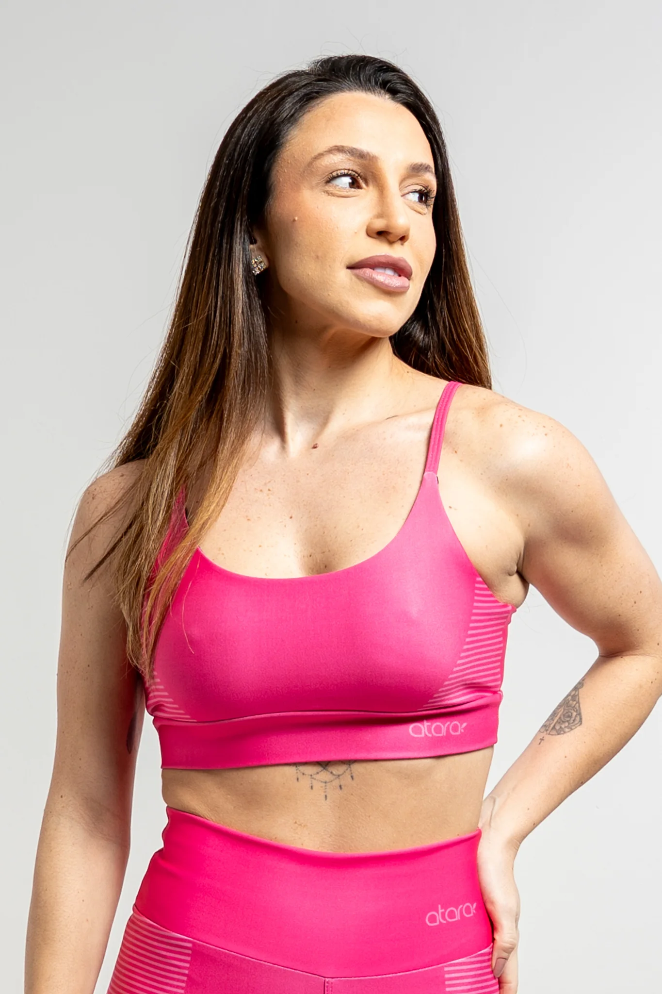 Top Alcinha Tower Pink