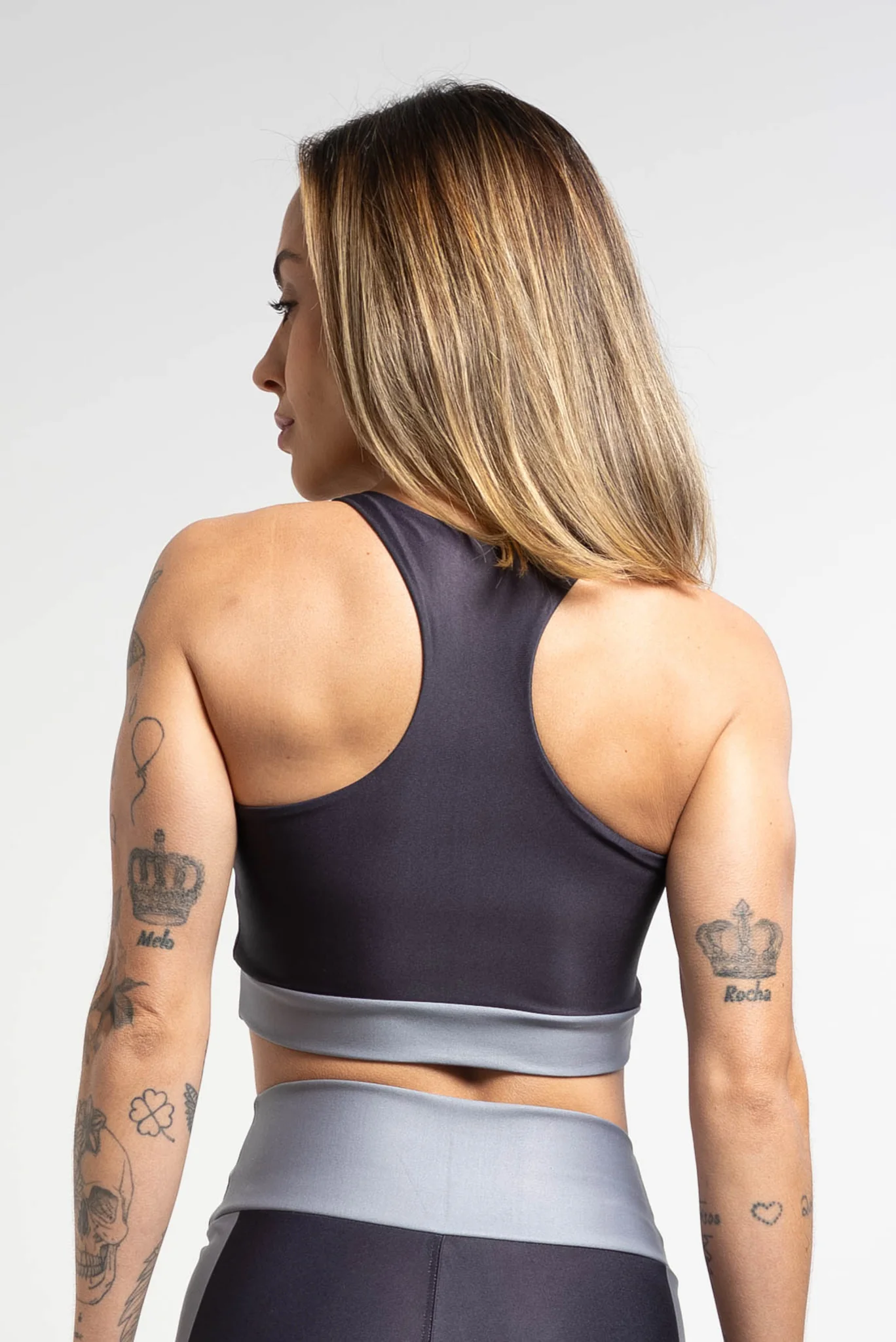 Top Nadador Color Block Gray - Image 5