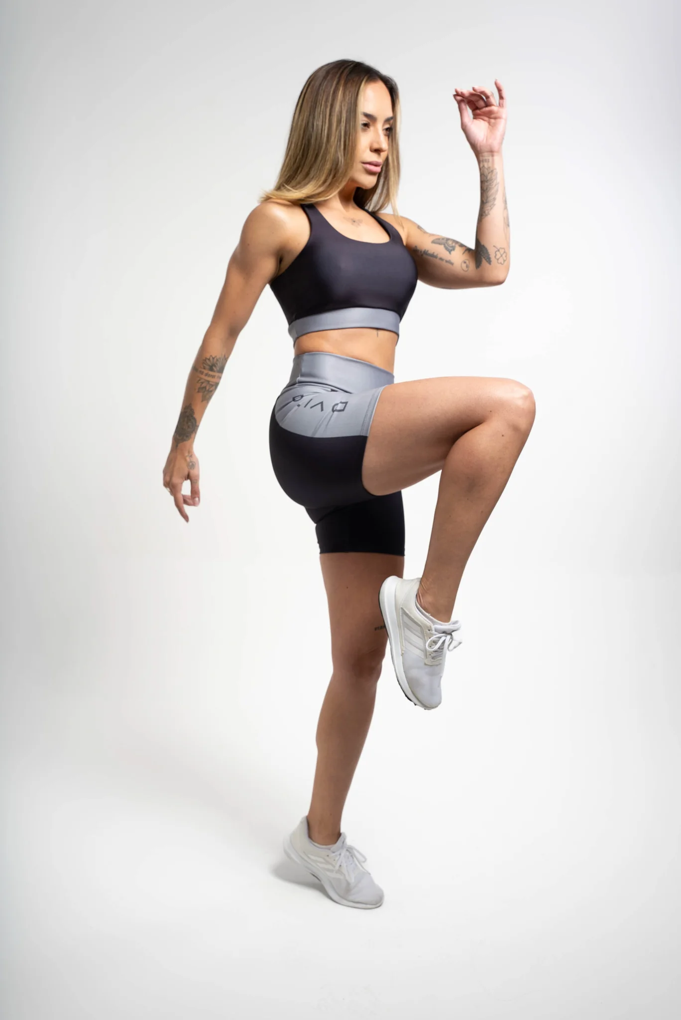 Top Nadador Color Block Gray - Image 6