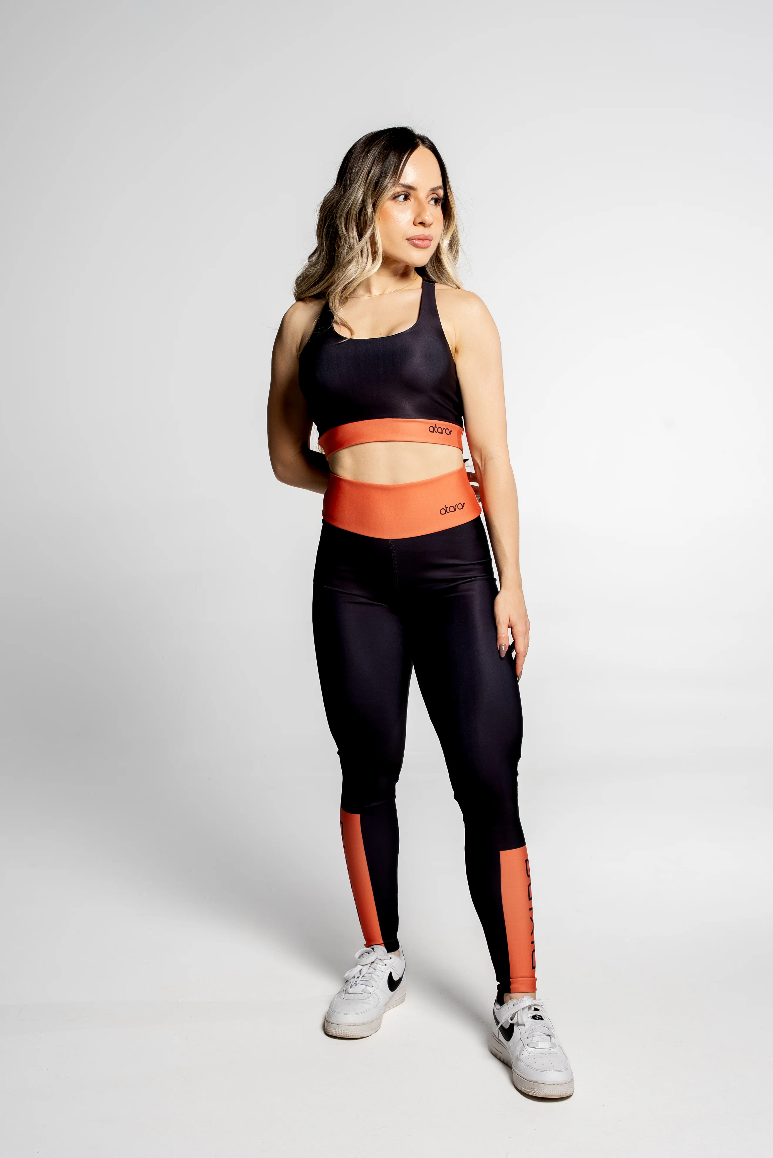Top Nadador Color Block Orange - Image 3