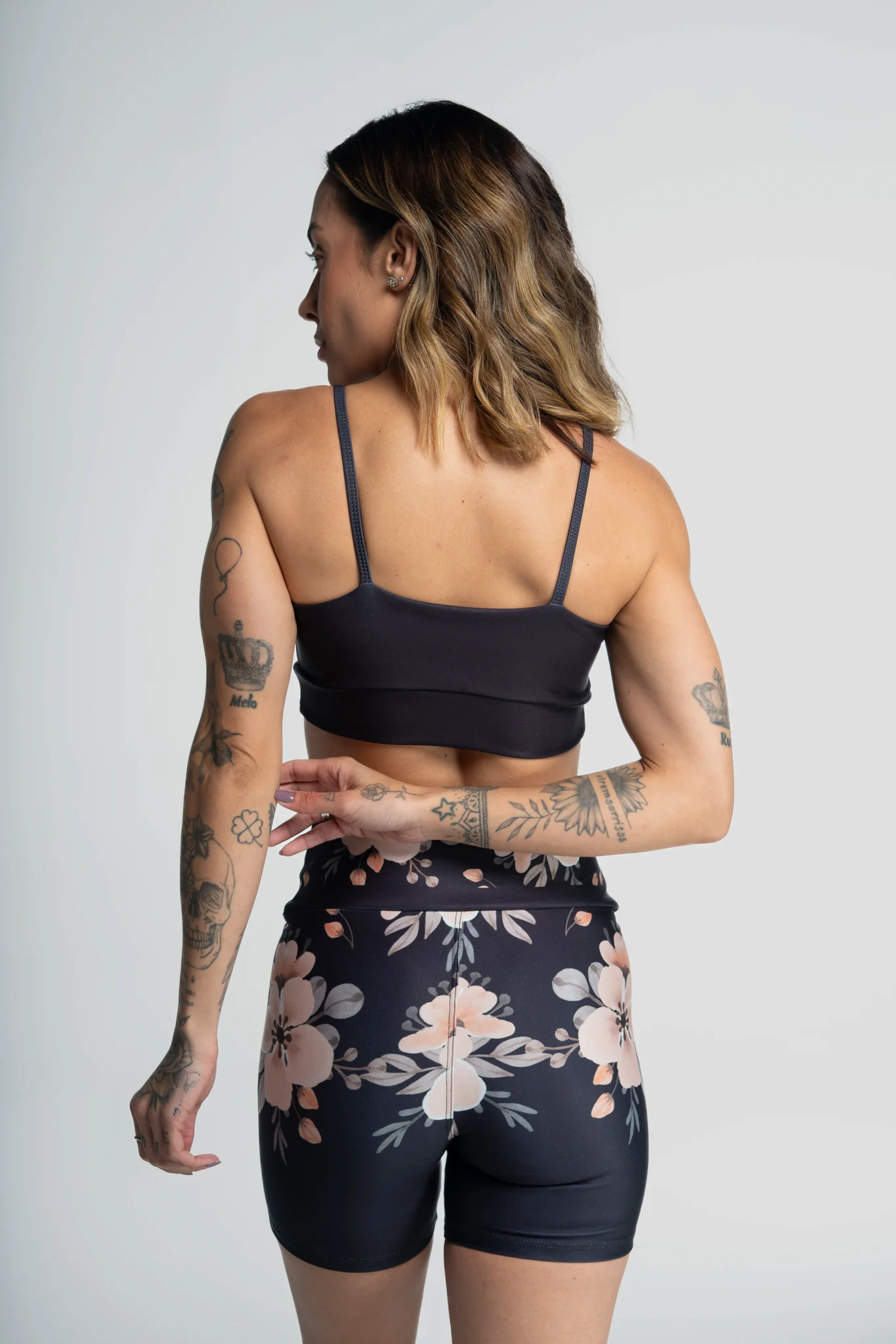 Top Alcinha Flower Black - Image 2