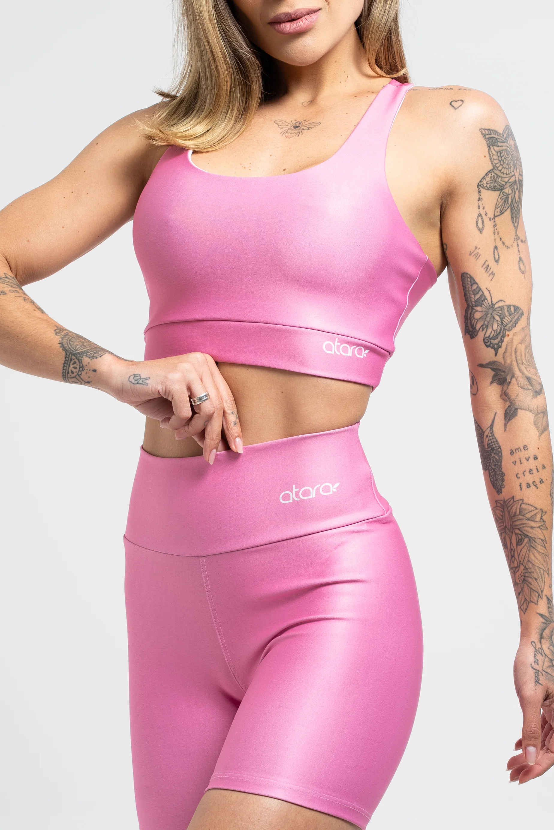 Top Nadador Básico Liso Rosa - Image 3